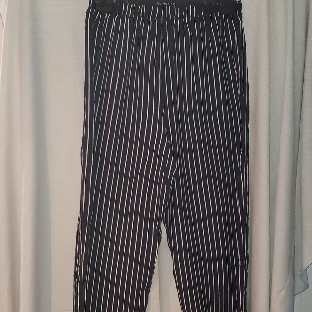 Black White Stripe Pants